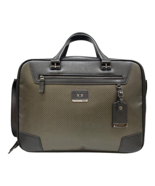 TUMI（トゥミ）TUMI (トゥミ) CARBON FIBER MARINA/ブリーフケース ブラック×グレーの古着・服飾アイテム