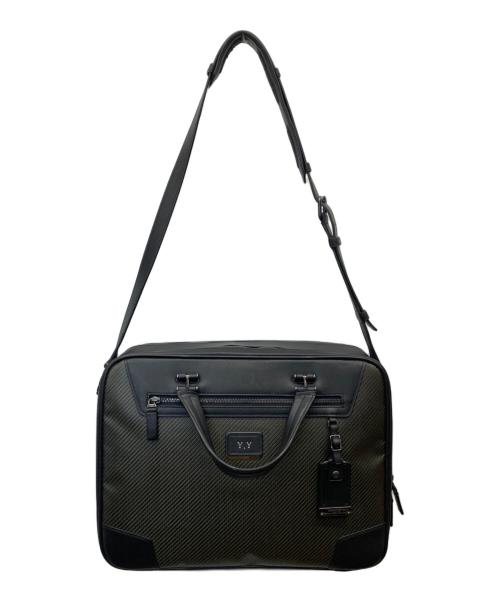 TUMI（トゥミ）TUMI (トゥミ) CARBON FIBER MARINA/ブリーフケース ブラック×グレーの古着・服飾アイテム