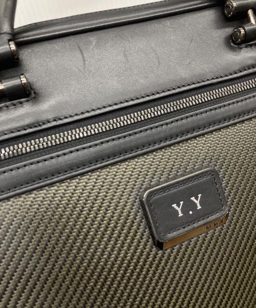 TUMI（トゥミ）TUMI (トゥミ) CARBON FIBER MARINA/ブリーフケース ブラック×グレーの古着・服飾アイテム