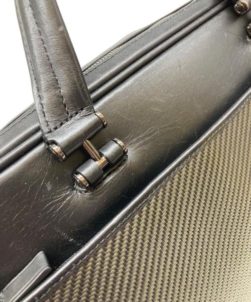 TUMI（トゥミ）TUMI (トゥミ) CARBON FIBER MARINA/ブリーフケース ブラック×グレーの古着・服飾アイテム