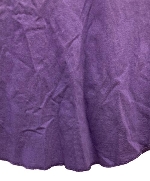 COMME des GARCONS SHIRT（コムデギャルソンシャツ）COMME des GARCONS SHIRT (コムデギャルソンシャツ) ラグランカットソー グレー×パープル サイズ:Mの古着・服飾アイテム
