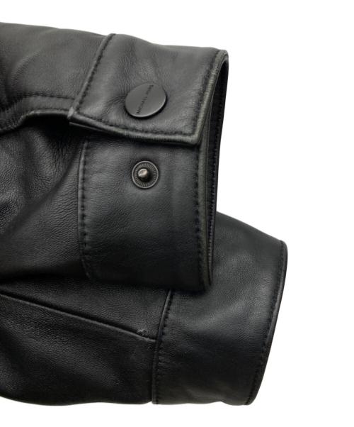 MICHAEL KORS（マイケルコース）MICHAEL KORS (マイケルコース) レザートラッカージャケット ブラック サイズ:XSの古着・服飾アイテム