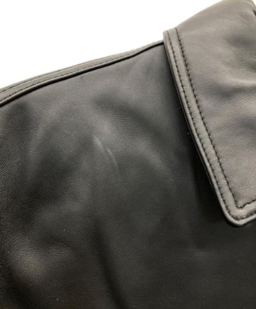 MICHAEL KORS（マイケルコース）MICHAEL KORS (マイケルコース) レザートラッカージャケット ブラック サイズ:XSの古着・服飾アイテム
