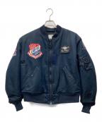 TED COMPANYテッドカンパニー）の古着「MA-1ジャケット」｜ネイビー