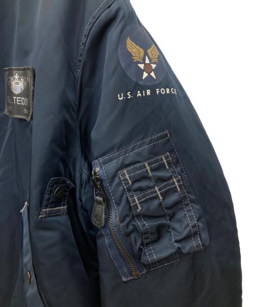 TED COMPANY（テッドカンパニー）TED COMPANY (テッドカンパニー) MA-1ジャケット ネイビー サイズ:40の古着・服飾アイテム
