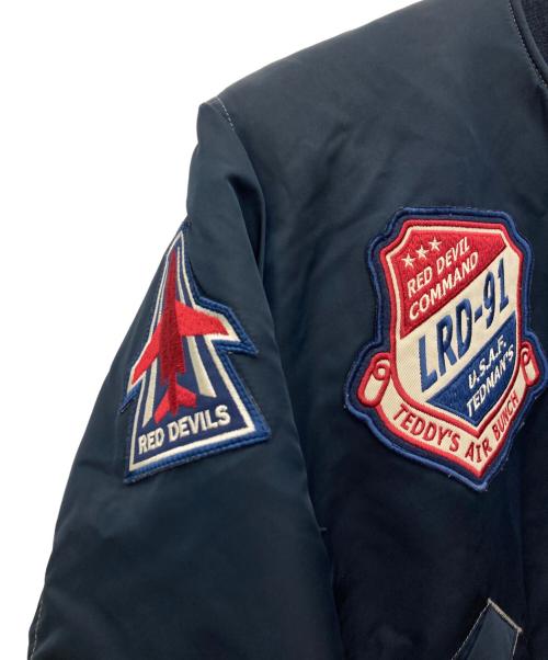 TED COMPANY（テッドカンパニー）TED COMPANY (テッドカンパニー) MA-1ジャケット ネイビー サイズ:40の古着・服飾アイテム