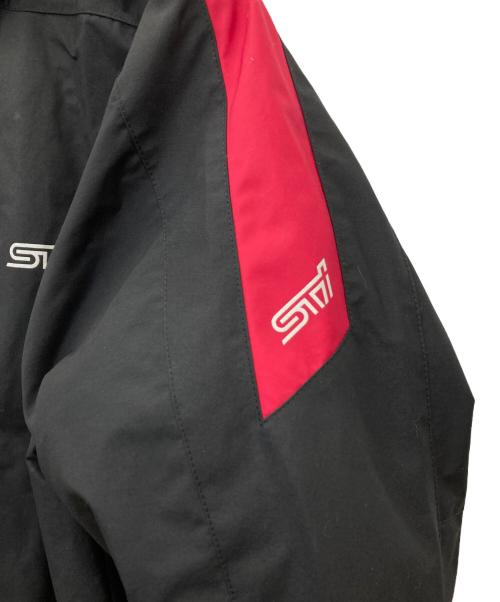 STI（エスティーアイ）STI (エスティーアイ) ナイロンジャケット ブラック サイズ:Mの古着・服飾アイテム