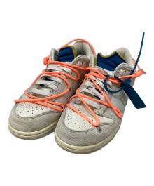 NIKE×OFFWHITE（ナイキ×オフホワイト）の古着「Dunk Low 1 of 50 Lot.19」｜グレー