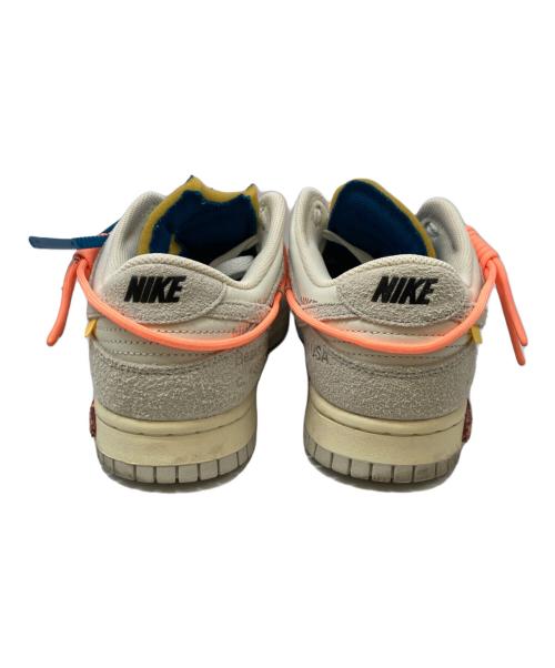 NIKE（ナイキ）NIKE (ナイキ) OFFWHITE (オフホワイト) Dunk Low 1 of 50 Lot.19 グレー サイズ:26の古着・服飾アイテム