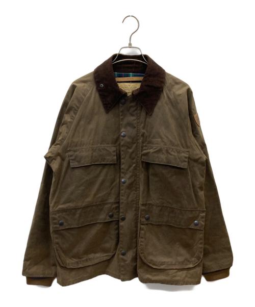 AVIREX（アヴィレックス）AVIREX (アヴィレックス) オイルドコットン ハンティングジャケット ブラウン サイズ:Lの古着・服飾アイテム