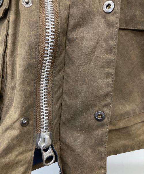 AVIREX（アヴィレックス）AVIREX (アヴィレックス) オイルドコットン ハンティングジャケット ブラウン サイズ:Lの古着・服飾アイテム