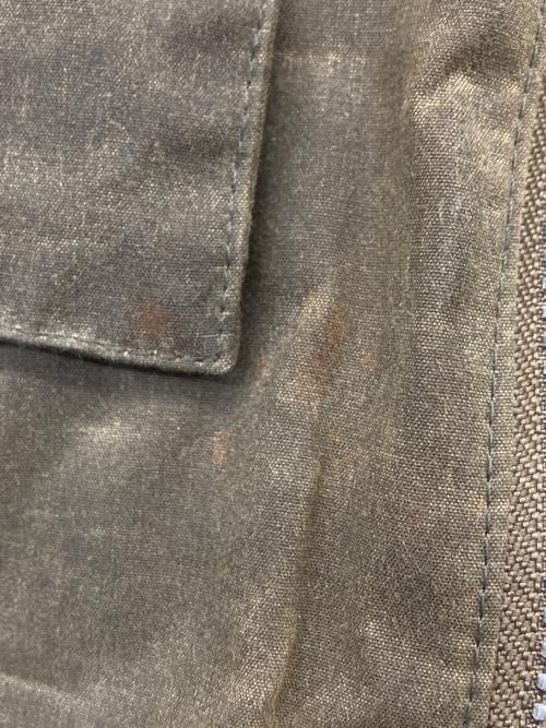 AVIREX（アヴィレックス）AVIREX (アヴィレックス) オイルドコットン ハンティングジャケット ブラウン サイズ:Lの古着・服飾アイテム