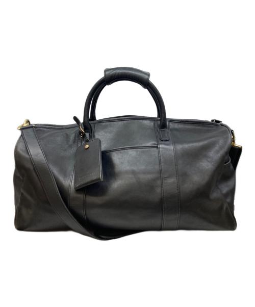 COACH（コーチ）COACH (コーチ) レザー2WAY ボストンバッグ ブラックの古着・服飾アイテム