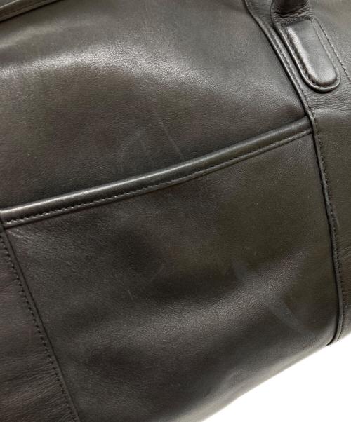 COACH（コーチ）COACH (コーチ) レザー2WAY ボストンバッグ ブラックの古着・服飾アイテム