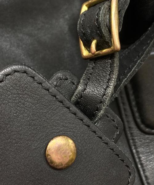COACH（コーチ）COACH (コーチ) レザー2WAY ボストンバッグ ブラックの古着・服飾アイテム