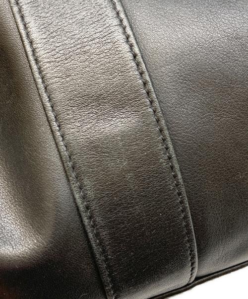 COACH（コーチ）COACH (コーチ) レザー2WAY ボストンバッグ ブラックの古着・服飾アイテム