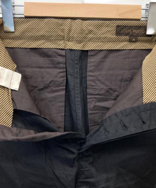LOUIS VUITTON（ルイ ヴィトン）LOUIS VUITTON (ルイ ヴィトン) コットンパンツ ブラック サイズ:38の古着・服飾アイテム