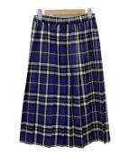 O'NEILL OF DUBLIN×charpentier de vaisseauオニール・オブ・ダブリン×シャルパンティエ ドゥ ヴェッソ）の古着「PLEATED LONG SKIRT」｜ネイビー