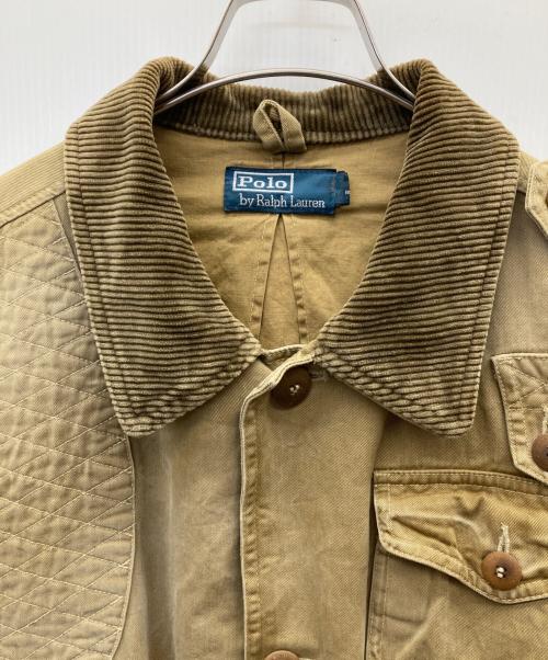 POLO RALPH LAUREN（ポロ・ラルフローレン）POLO RALPH LAUREN (ポロ・ラルフローレン) ハンティングジャケット ベージュ サイズ:Lの古着・服飾アイテム