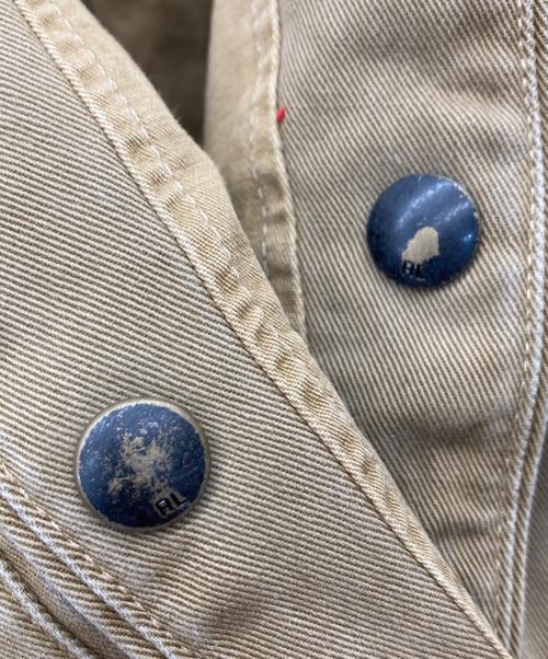 POLO RALPH LAUREN（ポロ・ラルフローレン）POLO RALPH LAUREN (ポロ・ラルフローレン) ハンティングジャケット ベージュ サイズ:Lの古着・服飾アイテム