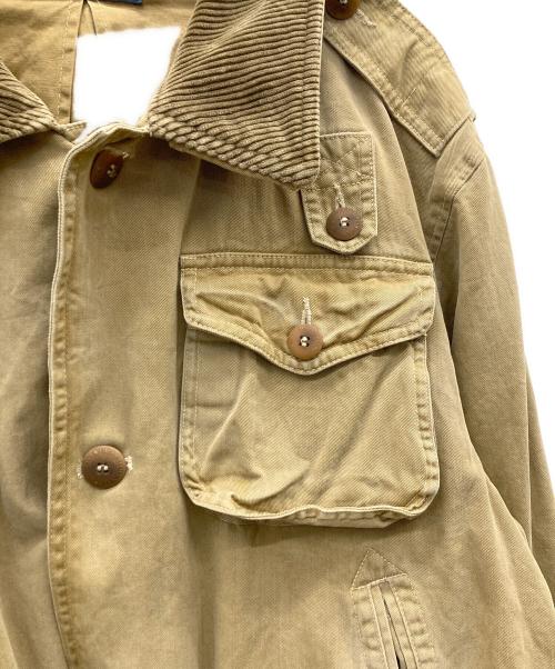POLO RALPH LAUREN（ポロ・ラルフローレン）POLO RALPH LAUREN (ポロ・ラルフローレン) ハンティングジャケット ベージュ サイズ:Lの古着・服飾アイテム