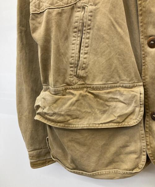POLO RALPH LAUREN（ポロ・ラルフローレン）POLO RALPH LAUREN (ポロ・ラルフローレン) ハンティングジャケット ベージュ サイズ:Lの古着・服飾アイテム