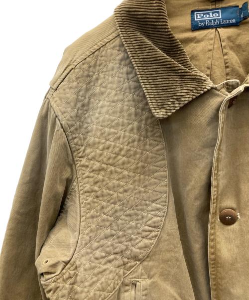 POLO RALPH LAUREN（ポロ・ラルフローレン）POLO RALPH LAUREN (ポロ・ラルフローレン) ハンティングジャケット ベージュ サイズ:Lの古着・服飾アイテム