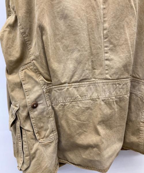 POLO RALPH LAUREN（ポロ・ラルフローレン）POLO RALPH LAUREN (ポロ・ラルフローレン) ハンティングジャケット ベージュ サイズ:Lの古着・服飾アイテム
