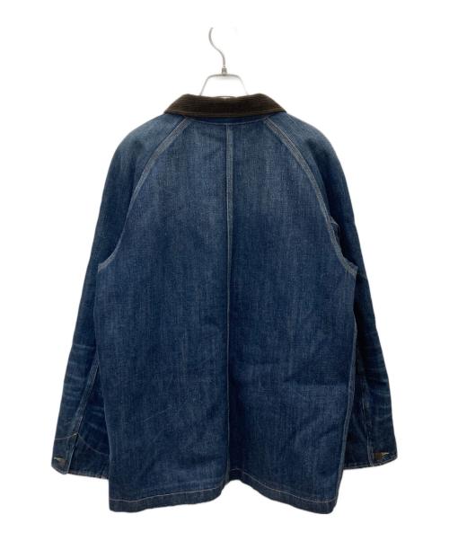 POLO RALPH LAUREN（ポロ・ラルフローレン）POLO RALPH LAUREN (ポロ・ラルフローレン) デニムカバーオール インディゴ サイズ:Lの古着・服飾アイテム