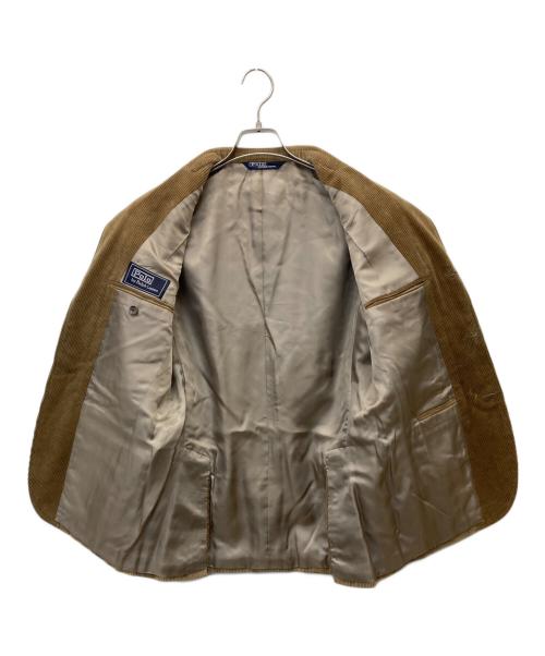 POLO RALPH LAUREN（ポロ・ラルフローレン）POLO RALPH LAUREN (ポロ・ラルフローレン) 3Bコーデュロイジャケット ベージュ サイズ:AB5の古着・服飾アイテム