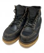 RED WINGレッドウィング）の古着「アイリッシュセッター モックトゥブーツ」｜ブラック