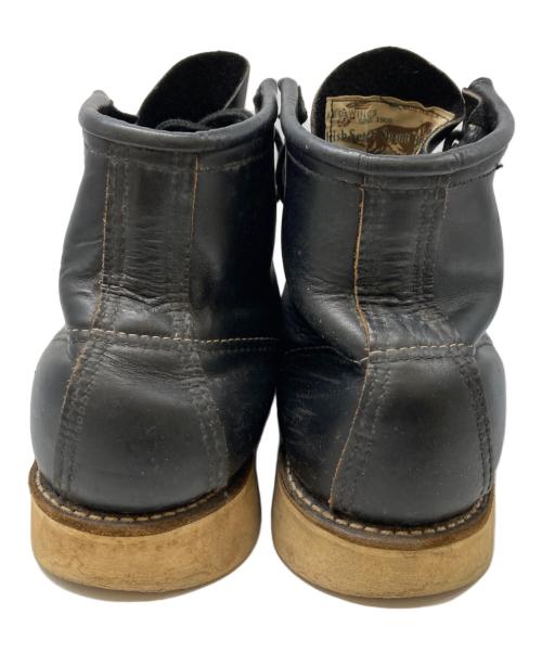 RED WING（レッドウィング）RED WING (レッドウィング) アイリッシュセッター モックトゥブーツ ブラック サイズ:刻印消え不明の古着・服飾アイテム