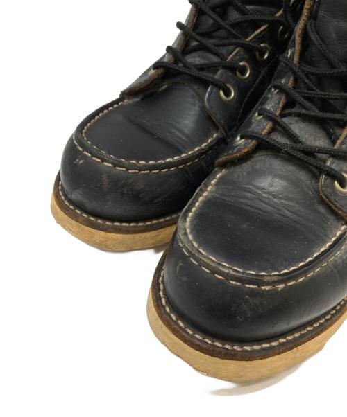 RED WING（レッドウィング）RED WING (レッドウィング) アイリッシュセッター モックトゥブーツ ブラック サイズ:刻印消え不明の古着・服飾アイテム