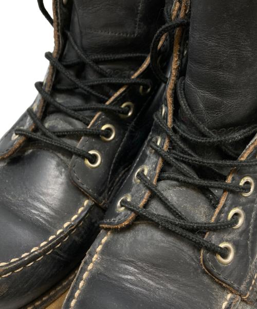 RED WING（レッドウィング）RED WING (レッドウィング) アイリッシュセッター モックトゥブーツ ブラック サイズ:刻印消え不明の古着・服飾アイテム