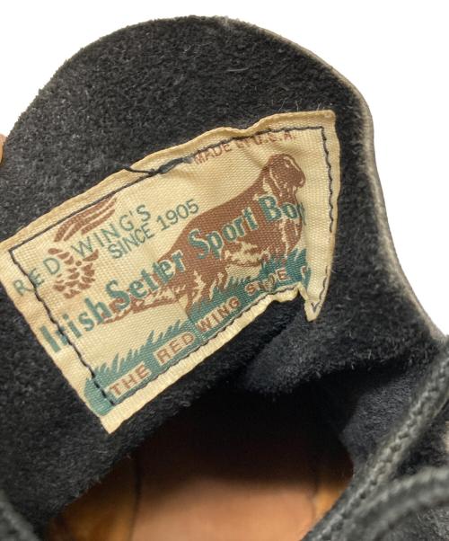 RED WING（レッドウィング）RED WING (レッドウィング) アイリッシュセッター モックトゥブーツ ブラック サイズ:刻印消え不明の古着・服飾アイテム
