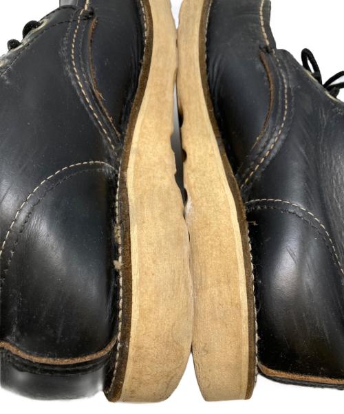 RED WING（レッドウィング）RED WING (レッドウィング) アイリッシュセッター モックトゥブーツ ブラック サイズ:刻印消え不明の古着・服飾アイテム