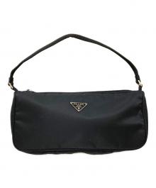 PRADA（プラダ）の古着「TESSUTO SPORT ナイロンポーチ」｜ブラック