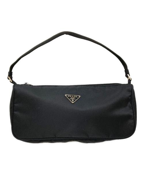 PRADA（プラダ）PRADA (プラダ) TESSUTO SPORT ナイロンポーチ ブラックの古着・服飾アイテム