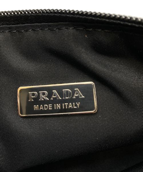 PRADA（プラダ）PRADA (プラダ) TESSUTO SPORT ナイロンポーチ ブラックの古着・服飾アイテム