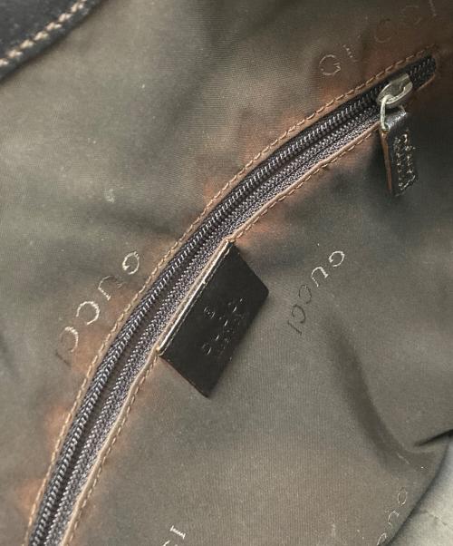 GUCCI（グッチ）GUCCI (グッチ) 2WAYナイロンバンブーバッグ グリーンの古着・服飾アイテム
