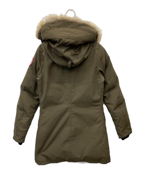 CANADA GOOSE（カナダグース）CANADA GOOSE (カナダグース) BRONTE PARKA/ダウンジャケット オリーブ サイズ:Sの古着・服飾アイテム