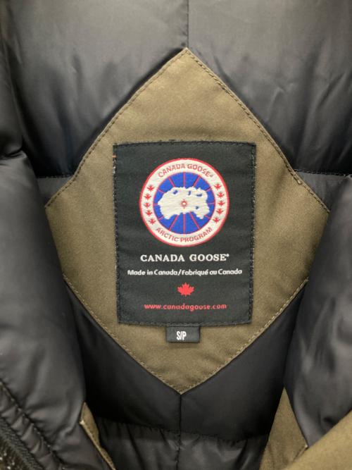 CANADA GOOSE（カナダグース）CANADA GOOSE (カナダグース) BRONTE PARKA/ダウンジャケット オリーブ サイズ:Sの古着・服飾アイテム