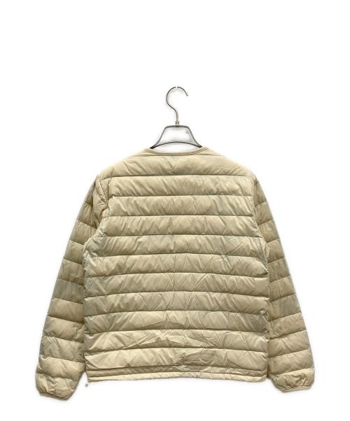 DANTON（ダントン）DANTON (ダントン) Crew Neck Inner Down Jacket ベージュ サイズ:36の古着・服飾アイテム