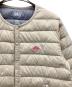 中古・古着 DANTON (ダントン) Crew Neck Inner Down Jacket ベージュ サイズ:36：9000円