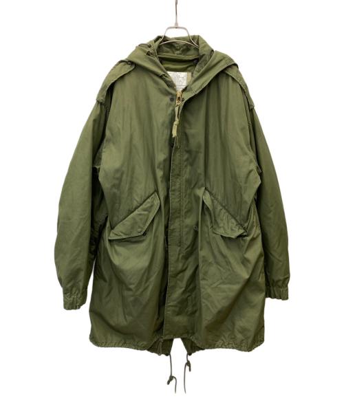 USED（ユーズド）USED (ユーズド) ミリタリー フィッシュテール パーカ オリーブ サイズ:Mの古着・服飾アイテム