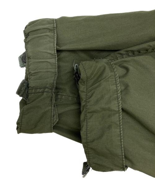 USED（ユーズド）USED (ユーズド) ミリタリー フィッシュテール パーカ オリーブ サイズ:Mの古着・服飾アイテム