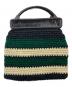 MARNI (マルニ) クロシェフレームバッグ グリーン×ホワイト：15000円