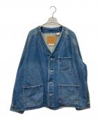 LEVI'S PReMIUM×JOURNAL STANDARDリーバイス プレミアム×ジャーナルスタンダード）の古着「25SS UNION ENGINEER CARDIGAN」｜インディゴ