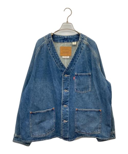 LEVI'S PReMIUM（リーバイス プレミアム）LEVI'S PReMIUM (リーバイス プレミアム) JOURNAL STANDARD (ジャーナルスタンダード) 25SS UNION ENGINEER CARDIGAN インディゴ サイズ:ＸＬの古着・服飾アイテム
