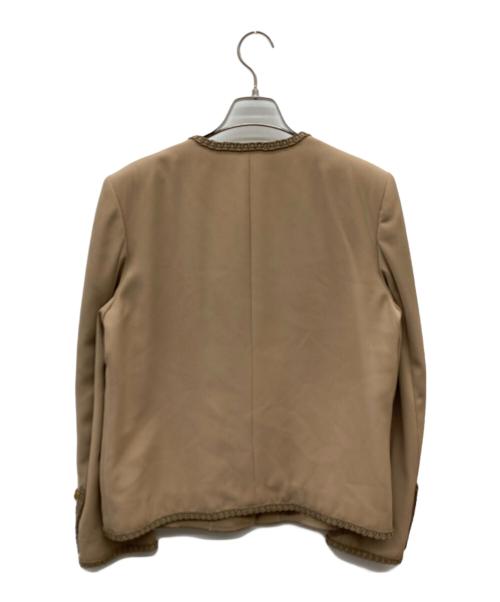 INGEBORG（インゲボルグ）INGEBORG (インゲボルグ) リボンモチーフセットアップ ベージュ サイズ:Mの古着・服飾アイテム